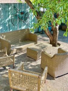 Istumisnurk majutusasutuses Guest House Savane