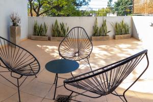 Patio nebo venkovní prostory v ubytování Departamentos General Paz by Lugar