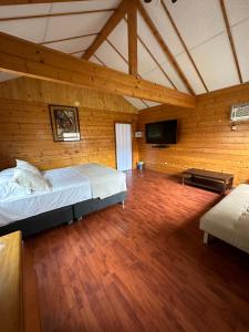 VPX Hoteles Cieneguilla客房内的一张或多张床位