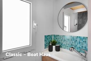 Boat Haus - Casas Flotantes frente a Gibraltar的一间浴室