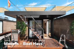 拉利内阿-德拉康塞普西翁Boat Haus - Casas Flotantes frente a Gibraltar的相册照片