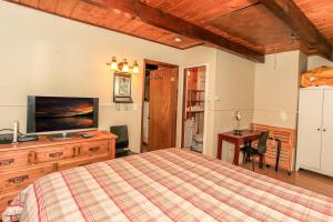 TV a/nebo společenská místnost v ubytování Cottage in the Pines - Great place to stay and close to everything! With Slope views! + 4 fotografie