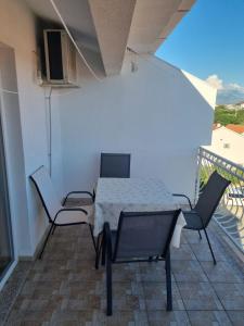 Balkón nebo terasa v ubytování Apartment Lena