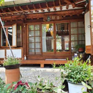Zahrada ubytování Hanok Moryeon