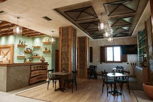 Posezení v ubytování Hotel Taverna Devolli