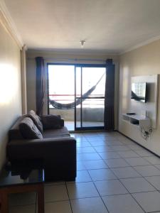 TV a/nebo společenská místnost v ubytování Porto de Iracema Residence CBT