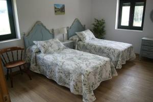 Katil atau katil-katil dalam bilik di Casa de Busto