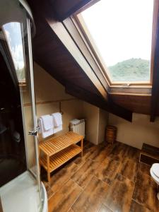 Un baño de Hotel Rural Pajarapinta