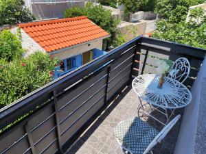 Balkón nebo terasa v ubytování Apartments Lanterna Ražanac