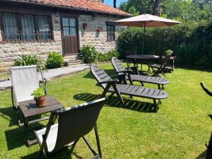 Ogród w obiekcie La Casita de Cuestallano