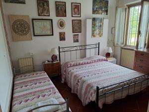 Postel nebo postele na pokoji v ubytování B&B All'Aeroporto