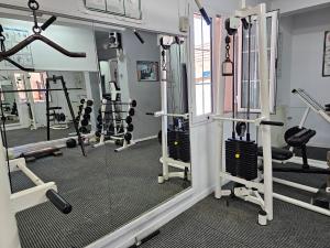 Fitness centrum a/nebo fitness zařízení v ubytování Gosia Apartment GYM Included