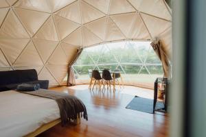 Beavers Retreat Glamping客房内的一张或多张床位