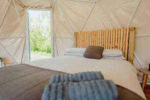 Beavers Retreat Glamping客房内的一张或多张床位