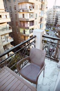 En balkon eller terrasse på Tourist Palace Hotel