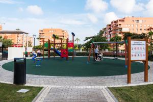 Detský kútik v ubytovaní UNIVERSITY & TECH PARK MALAGA APARTMENT