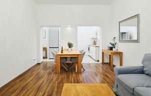 Kuchyň nebo kuchyňský kout v ubytování IMPERIAL Apartments