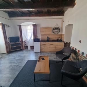 Kuchyňa alebo kuchynka v ubytovaní Vila Lucia - Apartmán 2