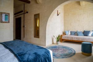 Letto o letti in una camera di Home Mood B&B