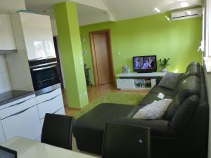 Кът за сядане в Apartments Fragola