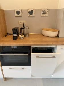Kuchyňa alebo kuchynka v ubytovaní Luxusní Apartmán u sjezdovek s garáží