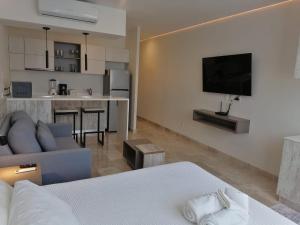 Μια τηλεόραση ή/και κέντρο ψυχαγωγίας στο estrena exclusivo estudio de lujo