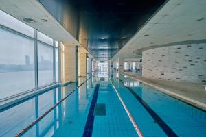 Bazén v ubytování Hotel Aqua Palace nebo v jeho okolí
