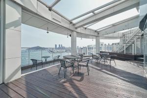 Balkón nebo terasa v ubytování Hotel Aqua Palace