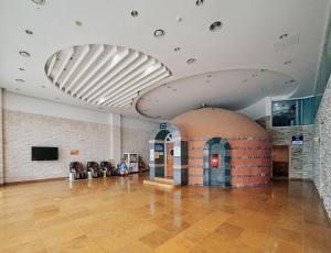 TV a/nebo společenská místnost v ubytování Hotel Aqua Palace
