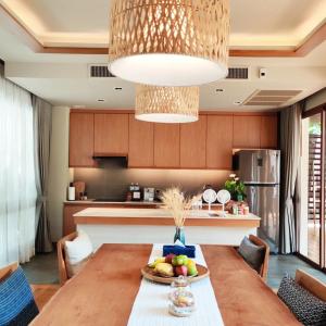 Dapur atau dapur kecil di Rarin Villas