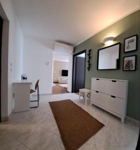TV a/nebo společenská místnost v ubytování Apartments Mari