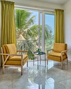 Istumisnurk majutusasutuses Fig House Anjuna-Chapora Road , Siolim 1BHK Suite