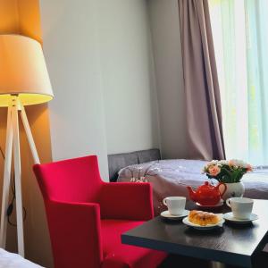 Posezení v ubytování Hotel Driti New Bazaar