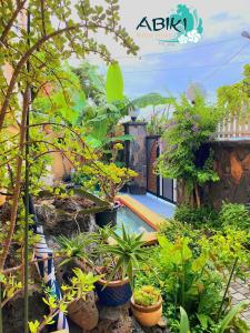 Aed väljaspool majutusasutust Maya-Abiki Mauritius