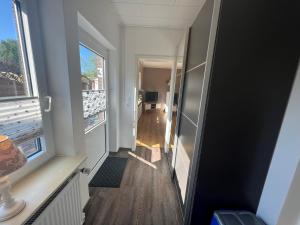 Posezení v ubytování Hooge Hörn Bantje Wohnung 3