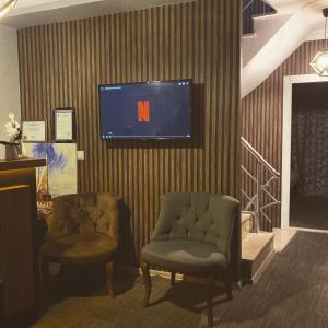 Posezení v ubytování Eyüp Kral Small Suit