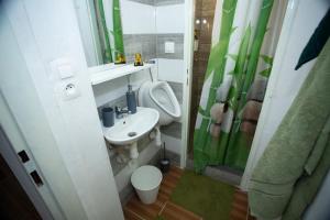 Koupelna v ubytování AG Apartment Gabčíkovo
