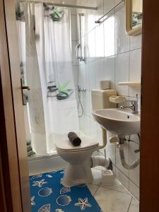 Koupelna v ubytování Apartments PEHAR