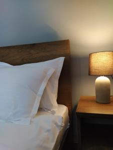 Letto o letti in una camera di Shanshe