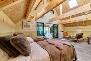 Posezení v ubytování enico MtFuji Resort&Glamping + 37 fotografií