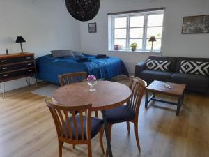 Posezení v ubytování Jonstrupvejens Apartments Lejl B