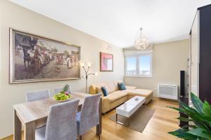 Posezení v ubytování Apartment Natali