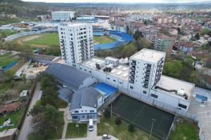 Budova, kde se apartmán nachází