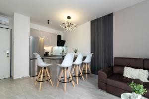 Posezení v ubytování Apartments Angelus