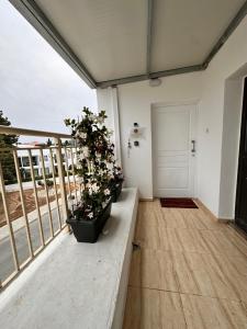 En balkong eller terrass på Aphrodites Suite