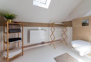 Koupelna v ubytování Apartmán Domanín 124