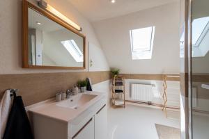 Koupelna v ubytování Apartmán Domanín 124