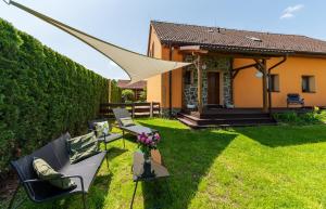 Zahrada ubytování Apartmán Domanín 124