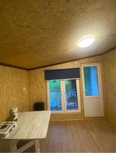 Kuchyň nebo kuchyňský kout v ubytování Mountain Hut