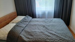 Ένα ή περισσότερα κρεβάτια σε δωμάτιο στο Apartament Broniewskiego 50m Centrum Nowy Sącz